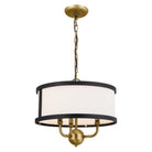 Kichler - Kichler Heddle Chandelier Semi Flush 3Lt - Lights Canada