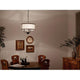 Kichler - Kichler Heddle Chandelier Semi Flush 3Lt - Lights Canada