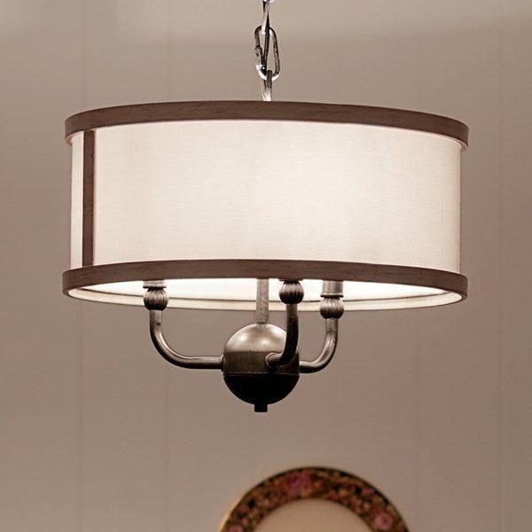 Kichler - Kichler Heddle Chandelier Semi Flush 3Lt - Lights Canada
