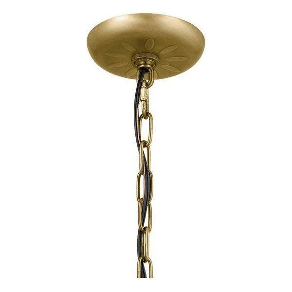 Kichler - Kichler Heddle Chandelier Semi Flush 3Lt - Lights Canada