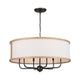 Kichler - Kichler Heddle Chandelier 6Lt - Lights Canada