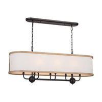 Kichler Heddle Linear Chandelier 8Lt