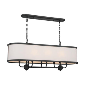 Kichler - Kichler Heddle Linear Chandelier 8Lt - Lights Canada