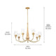 Kichler - Kichler Melis Chandelier 7Lt - Lights Canada