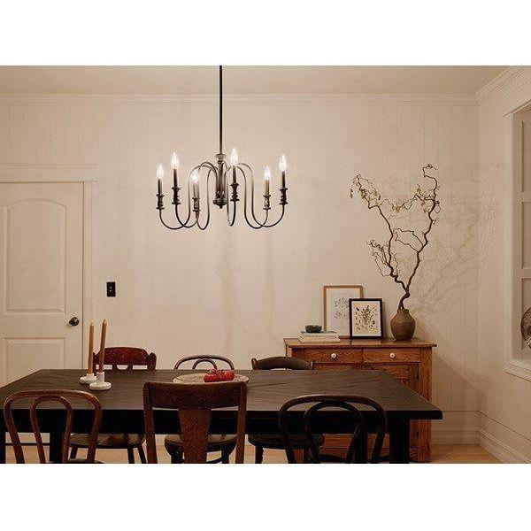 Kichler - Kichler Karthe Chandelier 6Lt - Lights Canada