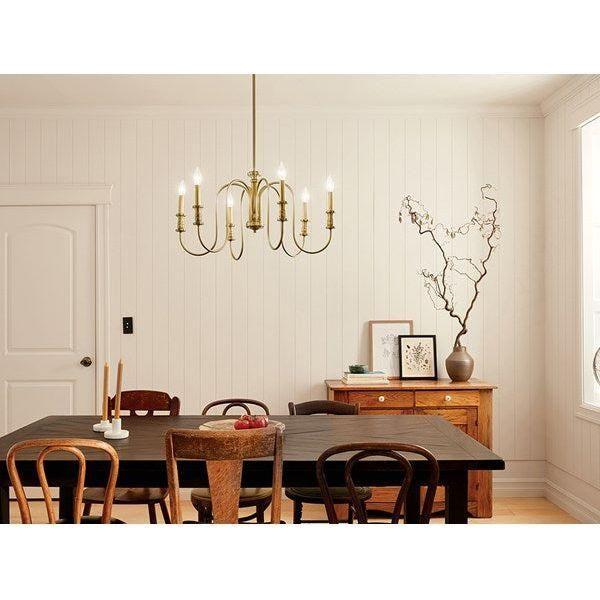 Kichler - Kichler Karthe Chandelier 6Lt - Lights Canada