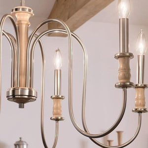 Kichler - Kichler Karthe Chandelier 6Lt - Lights Canada