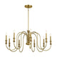 Kichler - Kichler Karthe Chandelier 9Lt - Lights Canada