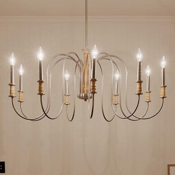 Kichler - Kichler Karthe Chandelier 9Lt - Lights Canada