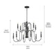 Kichler - Kichler Karthe Chandelier 12Lt - Lights Canada