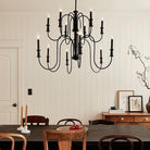 Kichler - Kichler Karthe Chandelier 12Lt - Lights Canada