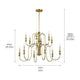 Kichler - Kichler Karthe Chandelier 12Lt - Lights Canada