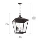 Kichler - Kichler Dame Foyer Pendant - Lights Canada