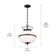 Kichler - Kichler Opal Pendant 2 Light - Lights Canada