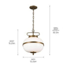 Kichler - Kichler Opal Pendant 2 Light - Lights Canada