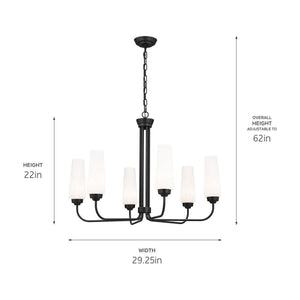 Kichler - Truby 29" 6-Light Chandelier - Lights Canada