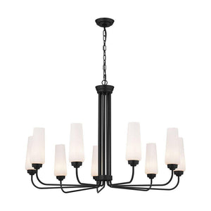 Kichler - Truby 38" 9-Light Chandelier - Lights Canada