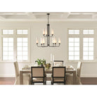 Kichler - Truby 34" 9-Light 2-Tier Chandelier - Lights Canada