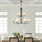 Kichler - Truby 34" 9-Light 2-Tier Chandelier - Lights Canada