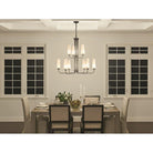 Kichler - Truby 34" 9-Light 2-Tier Chandelier - Lights Canada