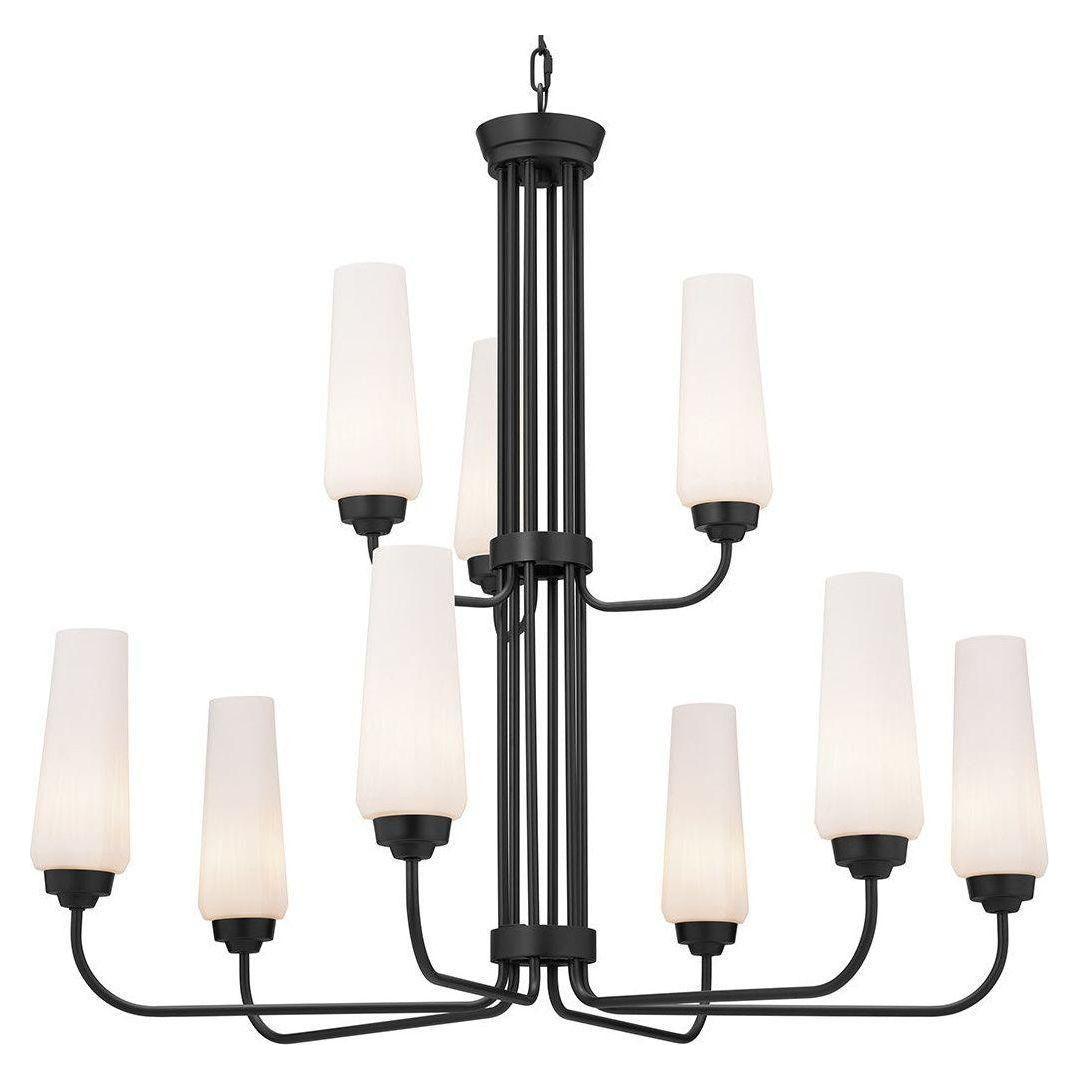 Kichler - Truby 34" 9-Light 2-Tier Chandelier - Lights Canada