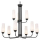 Kichler - Truby 34" 9-Light 2-Tier Chandelier - Lights Canada