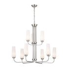 Kichler - Truby 34" 9-Light 2-Tier Chandelier - Lights Canada