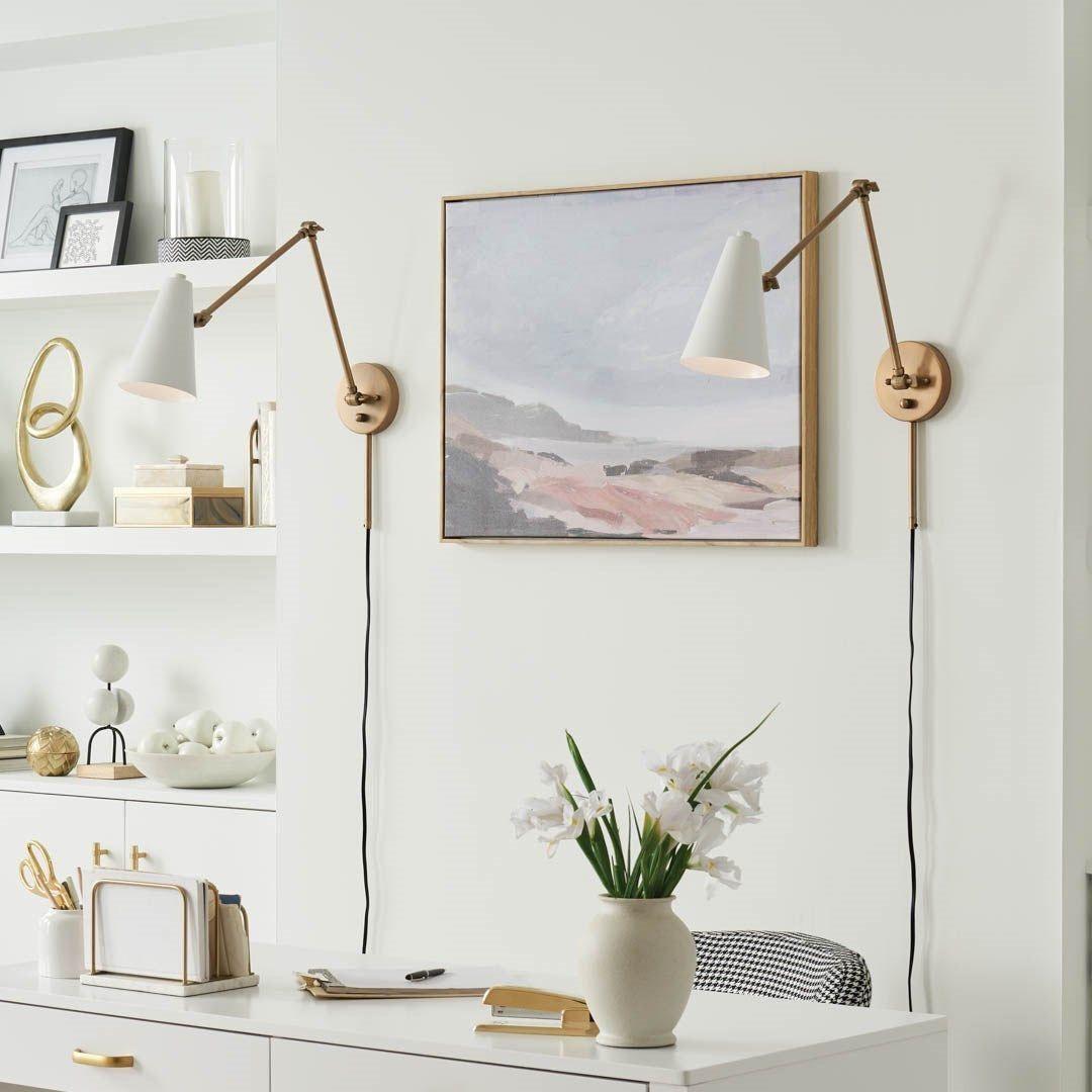 Kichler - Sylvia 2-Arm Swing Arm - Lights Canada