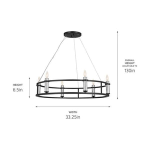 Kichler - Rosalind 6-Light Chandelier - Lights Canada