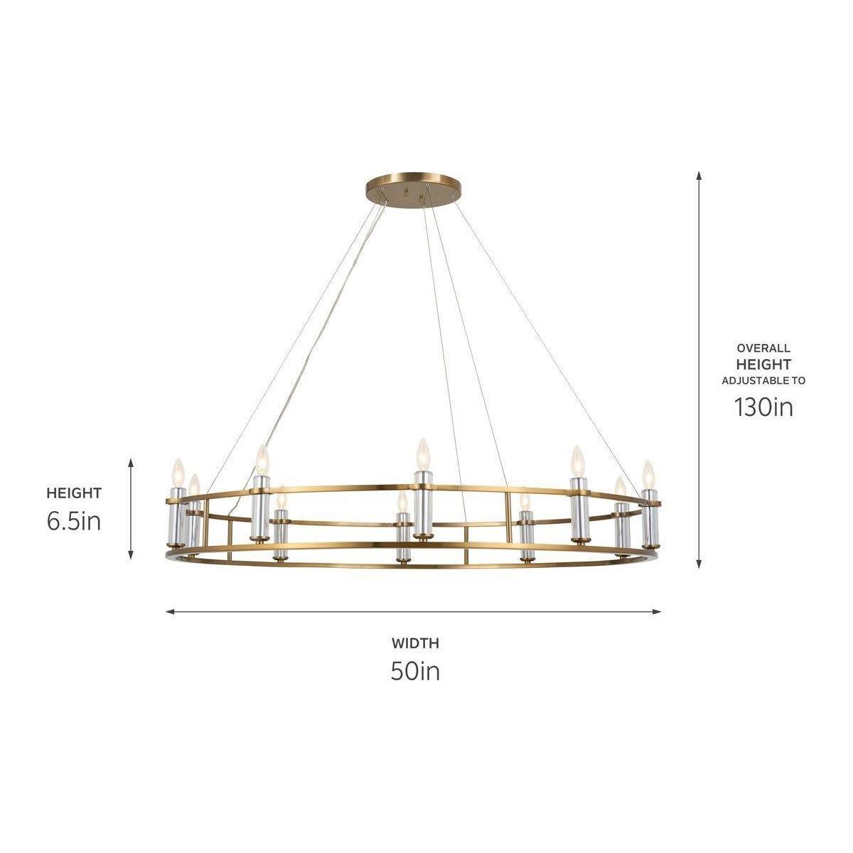 Kichler - Rosalind 10-Light Chandelier - Lights Canada