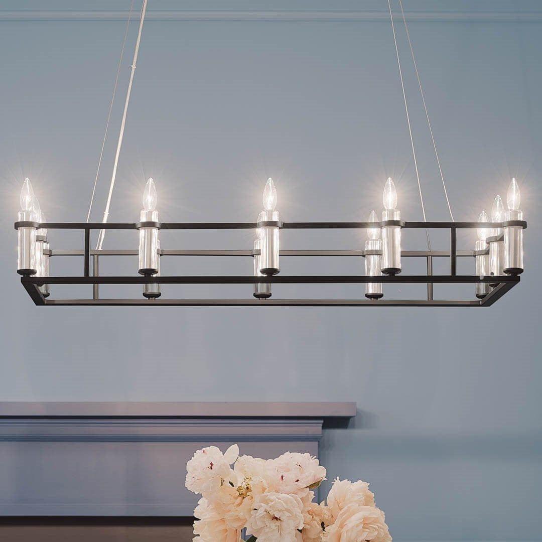 Kichler - Rosalind 12-Light Linear Suspension - Lights Canada