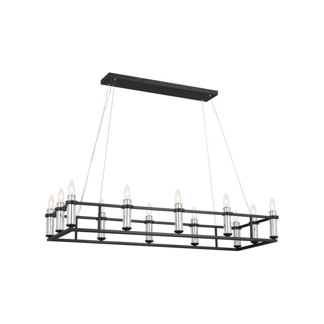 Kichler - Rosalind 12-Light Linear Suspension - Lights Canada