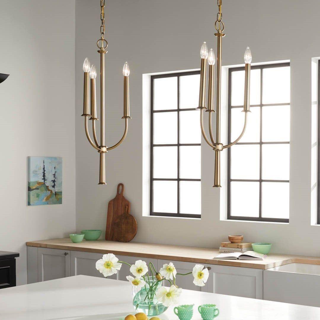 Kichler - Florence 3-Light Mini Chandelier - Lights Canada