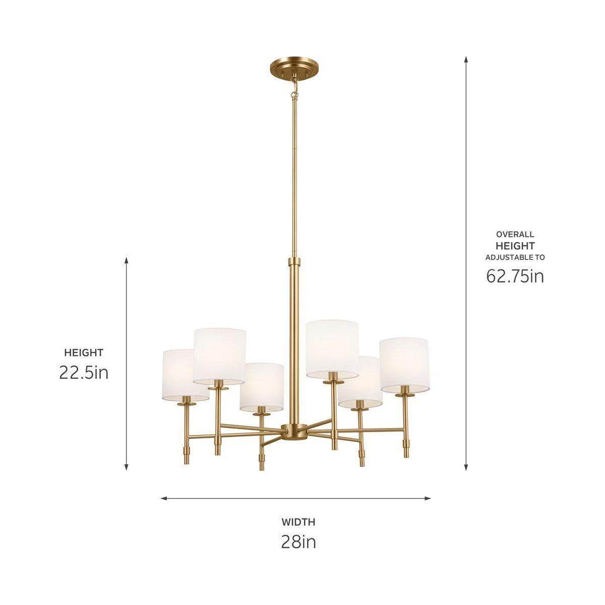 Kichler - Ali 6-Light Chandelier - Lights Canada
