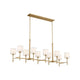 Kichler - Ali 10-Light Linear Suspension - Lights Canada