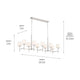 Kichler - Ali 10-Light Linear Suspension - Lights Canada