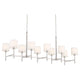 Kichler - Ali 10-Light Linear Suspension - Lights Canada