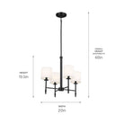 Kichler - Ali 4-Light Mini Chandelier - Lights Canada