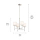 Kichler - Ali 4-Light Mini Chandelier - Lights Canada