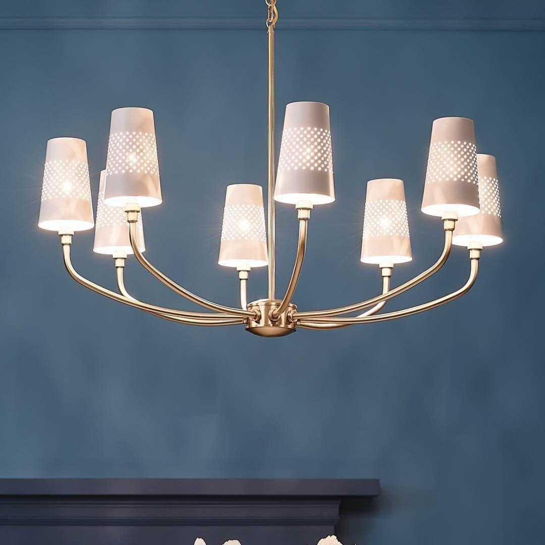 Kichler - Adeena 8-Light Chandelier - Lights Canada