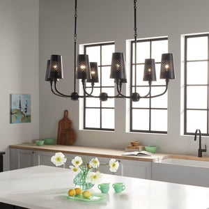 Kichler - Adeena 8-Light Linear Suspension - Lights Canada