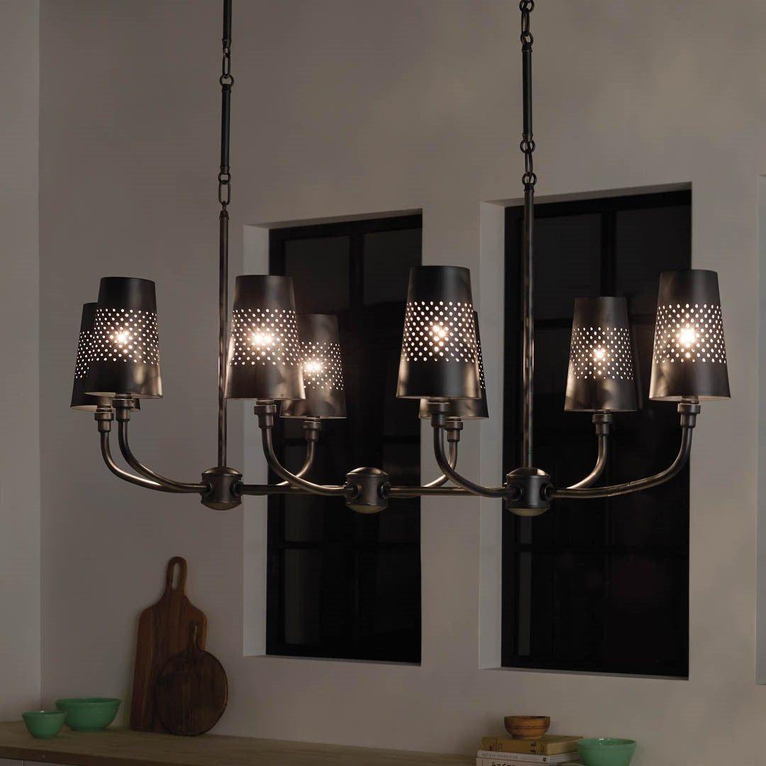 Kichler - Adeena 8-Light Linear Suspension - Lights Canada