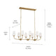 Kichler - Adeena 8-Light Linear Suspension - Lights Canada