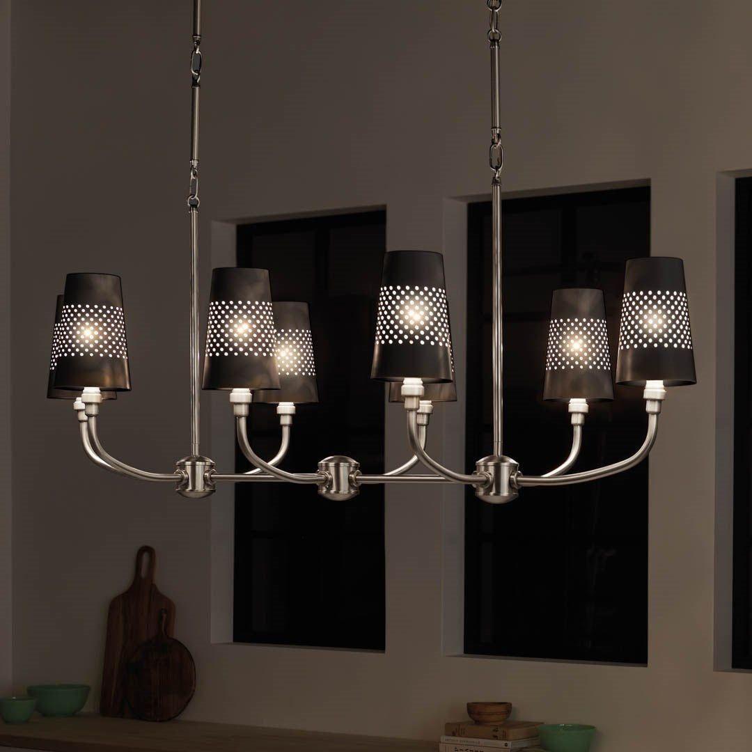 Kichler - Adeena 8-Light Linear Suspension - Lights Canada