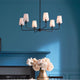 Kichler - Pallas 6-Light Chandelier - Lights Canada
