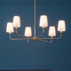 Kichler - Pallas 6-Light Chandelier - Lights Canada