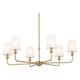 Kichler - Pallas 6-Light Chandelier - Lights Canada