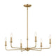 Kichler - Pallas 6-Light Chandelier - Lights Canada
