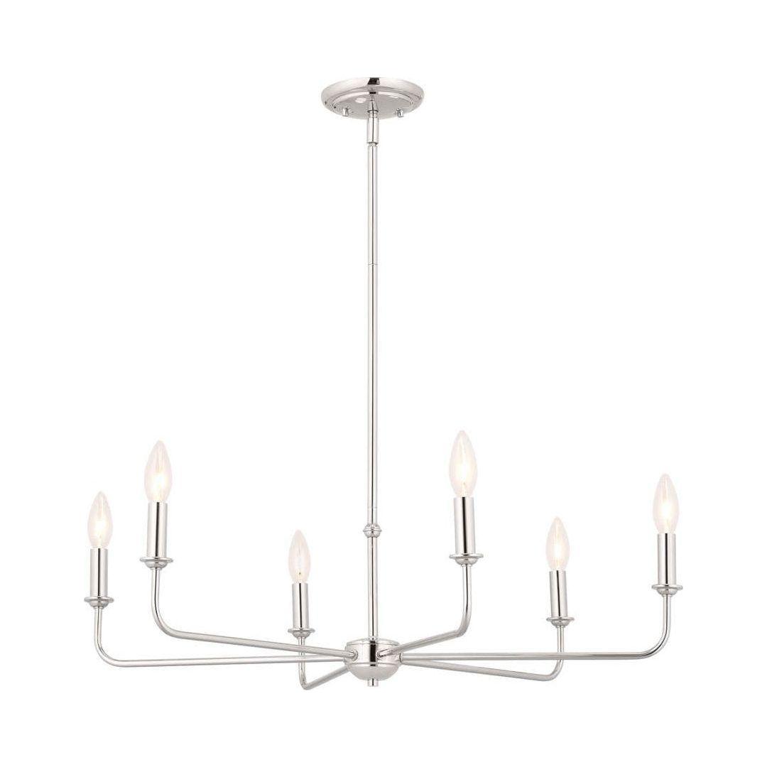 Kichler - Pallas 6-Light Chandelier - Lights Canada