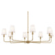 Kichler - Pallas 8-Light Chandelier - Lights Canada